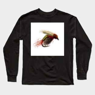 Rosenbauer's Cdc Rabbits Foot Emerger Fly Long Sleeve T-Shirt